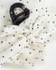Vero Moda Vero Moda polka dot hair claw clip in cream and black-White - 3