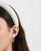 Vero Moda Vero Moda polka dot headband in cream and black-White - 2