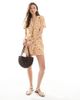 Vero Moda Vero Moda pull-on shorts in tonal postcard print - part of a set-Multi - 2