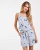 Vero Moda Vero Moda pull on shorts in blue floral gingham print - part of a set - 1