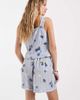 Vero Moda Vero Moda pull on shorts in blue floral gingham print - part of a set - 4