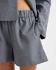 Vero Moda Vero Moda pull on tailored shorts in heather gray - part of a set - 3