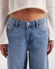 Vero Moda Vero Moda Remy mid rise wide leg jeans in light blue denim - 4