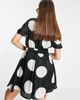 Vero Moda Vero Moda romper in black with oversized white polka dots-Multi - 2