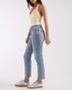 Vero Moda Vero Moda Rosie stretch cropped slim fit jeans in light blue wash - 3