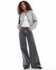 Vero Moda Vero Moda round neck knitted cardigan in light gray melange - 2