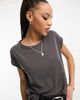 Vero Moda Vero Moda round neck t-shirt in dark gray - 2
