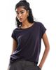 Vero Moda Vero Moda round neck T-shirt in navy - 1