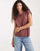 Vero Moda Vero Moda round neck T-shirt in rose brown-pink - 1