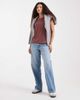 Vero Moda Vero Moda round neck T-shirt in rose brown-pink - 2