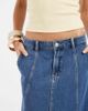 Vero Moda Vero Moda seam detail a-line denim maxi skirt in medium blue - 4