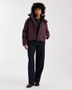 Vero Moda Vero Moda short coated padded jacket in burgundy-Red - 3