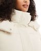 Vero Moda Vero Moda short coated padded jacket in oatmeal-Neutral - 4