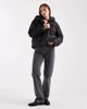 Vero Moda Vero Moda short puffer coat with hidden zip detail in black - 3
