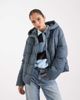 Vero Moda Vero Moda short puffer coat with hidden zip detail in stormy gray - 1