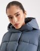 Vero Moda Vero Moda short puffer coat with hidden zip detail in stormy gray - 3