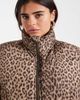 Vero Moda Vero Moda short puffer jacket in leopard print-Neutral - 2