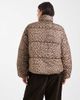 Vero Moda Vero Moda short puffer jacket in leopard print-Neutral - 3