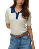 Vero Moda Vero Moda Short Sleeve Polo Sweater - 1
