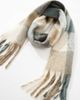 Vero Moda Vero Moda soft boucle scarf in neutral plaid - 1