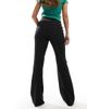 Vero Moda Vero Moda stretch kick flare pants in black - 2