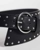 Vero Moda Vero Moda studded waist belt in black-Brown - 2