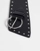 Vero Moda Vero Moda studded waist belt in black-Brown - 3