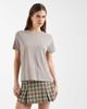 Vero Moda Vero Moda t-shirt in moonrock beige-Neutral - 1