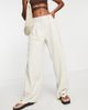 Vero Moda Vero Moda tailored dad pants in stone-Gray - 4