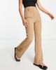 Vero Moda Vero Moda tailored flared pants in camel-Neutral - 2