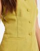 Vero Moda Vero Moda tailored o-neck vest in chartreuse - part of a set-Green - 3