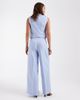 Vero Moda Vero Moda tailored pleat front wide leg pants in brunnera blue - part of a set - 3