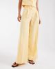 Vero Moda Vero Moda tailored pleat front wide leg pants in golden yellow - part of a set - 2