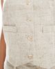 Vero Moda Vero Moda tailored vest in oatmeal - part of a set-Neutral - 3