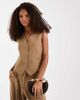 Vero Moda Vero Moda tailored vest mix & match in beige, part of a set-Neutral - 1