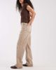 Vero Moda Vero Moda Tessa high rise wide leg jeans in mink-Neutral - 2