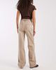 Vero Moda Vero Moda Tessa high rise wide leg jeans in mink-Neutral - 3