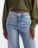 Vero Moda Vero Moda Tessa high rise wide leg jeans in washed mid blue - 4