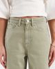 Vero Moda Vero Moda Tessa high waisted wide leg jeans in laurel green - 4