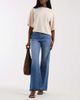 Vero Moda Vero Moda Tessa wide leg jeans in medium blue denim - 1