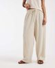 Vero Moda Vero Moda textured plisse barrel leg pants in stone - part of a set-Neutral - 2
