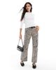 Vero Moda Vero Moda three quarter sleeve boat neck T-shirt in white - 2