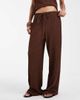 Vero Moda Vero Moda tie waist textured wide leg pants in cocoa brown - part of a set - 2