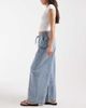 Vero Moda Vero Moda Valeria mid rise wide leg pull on jeans in light blue wash - 3