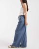 Vero Moda Vero Moda Valeria mid rise wide leg pull on jeans in medium blue wash - 2