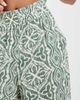 Vero Moda Vero Moda wide leg pants in green tile print - part of a set - 3