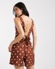 Vero Moda Vero Moda wide leg short in polka dot print - part of a set-Multi - 3