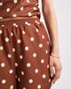 Vero Moda Vero Moda wide leg short in polka dot print - part of a set-Multi - 4