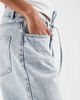 Vero Moda Vero Moda Wien mid rise belted denim shorts in light blue wash - 3