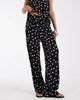 Vero Moda Vero Moda woven wide leg pants in black and white polka dot print - part of a set - 2